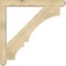 Ekena Millwork Balboa Craftsman Rough Sawn Bracket w/ Offset Brace, Douglas Fir, 6"W x 44"D x 44"H BKT0604X44X44BOA04RDF - alternate 3